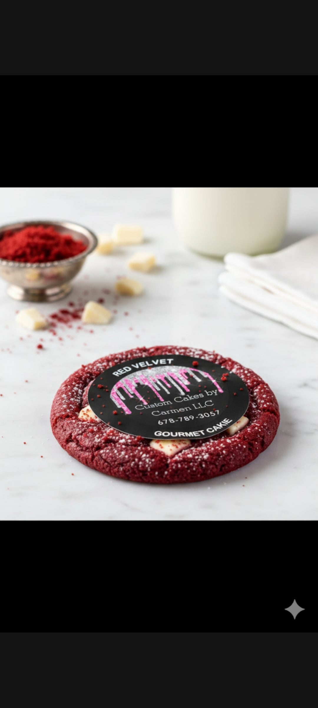RED VELVET GOURMET CAKIE